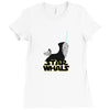 61. starwhals 027 Ladies Fitted T-Shirt