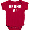 drunk af Baby Bodysuit