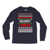 santa only comes once a year nanny is always here to cheer Long Sleeve Shirts
