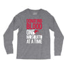 donating blood one mosquito funny Long Sleeve Shirts