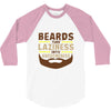 beards turn laziness into awesomeness 3/4 Sleeve Shirt