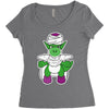 piccoyoshi Women's Triblend Scoop T-shirt