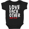 love each other Baby Bodysuit