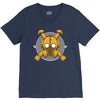 deco gasmask V-Neck Tee