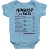 August Girl Facts Leo Baby Onesie