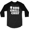 bbq grill chef 3/4 Sleeve Shirt