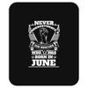 Never Underestimate Dog Rescuer Who Was Born June Mousepad