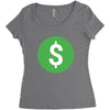 usd Women's Triblend Scoop T-shirt