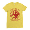 mother of dragons Ladies Fitted T-Shirt