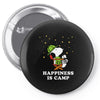 Happiness is Camp Pin-back button