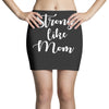 strong like mom Mini Skirts