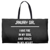 January Girl Weekender Totes