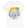 summer time Ladies Fitted T-Shirt