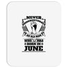 Never Underestimate Old Man Who Was Born June Mousepad