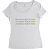 i am a ganius Women's Triblend Scoop T-shirt