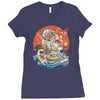 japanese world Ladies Fitted T-Shirt