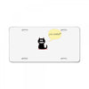 you smile License Plate