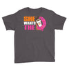 She Wants The D Dunkin Donuts Youth Tee