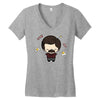 you are the bacon to my eggs Women's V-Neck T-Shirt