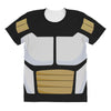 Saiyan Armor DBZ Vegeta All Over Women's T-shirt