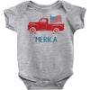 america 2 Baby Bodysuit