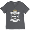 Legends Are Born In October V-Neck Tee