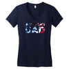 american dad Women's V-Neck T-Shirt