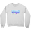 swim like a girl neon Crewneck Sweatshirt