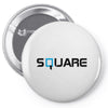 square Pin-back button