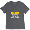 father's day grandpa gift funny grandpa shirt birthday gift for grandp V-Neck Tee