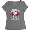 gallic gym Women's Triblend Scoop T-shirt