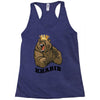 bear khabib Racerback Tank