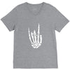 skeleton hand V-Neck Tee