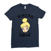 The Orijinal Topknot Tinkerbell, Tinkerbell Ladies Fitted T-Shirt