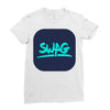 swag blu Ladies Fitted T-Shirt