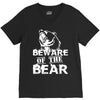 Beware Of The Bear V-Neck Tee