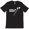 born to dart pfeil arrow bullseye triple double 180 club profi T-Shirt