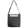 denmark international team national country Adjustable Strap Totes