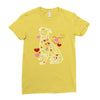 colorful boxer Ladies Fitted T-Shirt