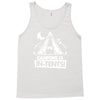 white ink camping is in tents funny Tank Top