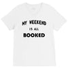 my weekend is all booked (2) V-Neck Tee