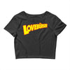 love burger Crop Top