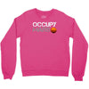 elon musk occupy mars Crewneck Sweatshirt