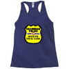 grammar police customizable Racerback Tank