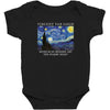 Vincent Van Gogh The Starry Night Baby Bodysuit