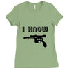 i love you and i know1 Ladies Fitted T-Shirt