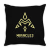 miracles Throw Pillow