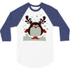 christmas t shirt santa reindeer penguin novelty xmas 3/4 Sleeve Shirt
