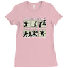 pirate exercise Ladies Fitted T-Shirt