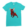 chihuahuapool Ladies Fitted T-Shirt